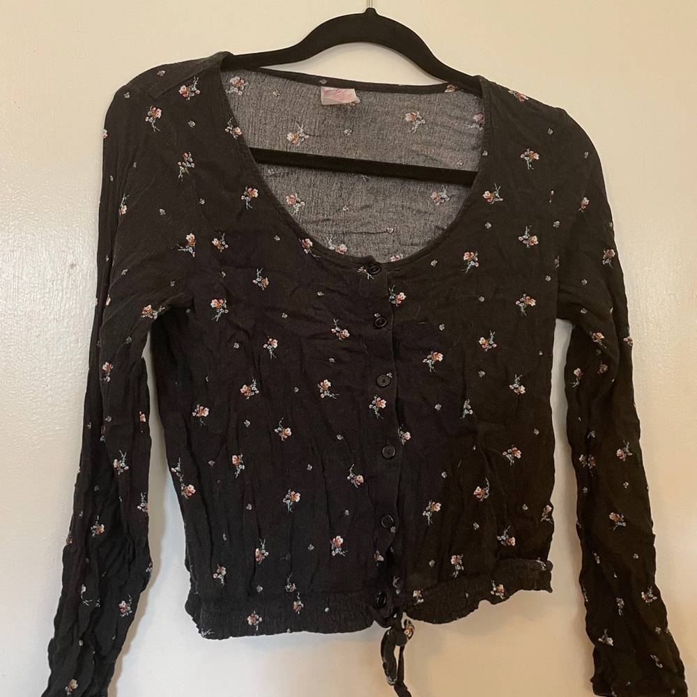 No boundaries patterned top